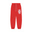 Denim Tears University Sweatpants Red White
