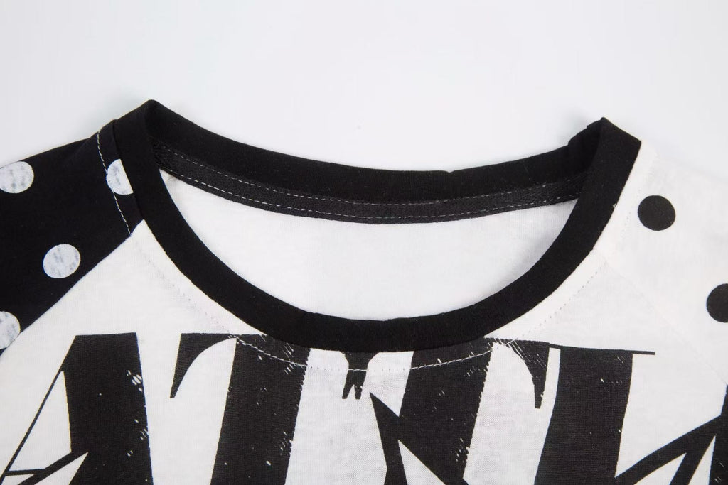 CapCabin “Starry City Contrast Raglan Tee”