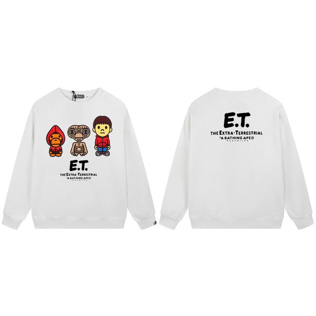 BAPE E.T. Graphic Crewneck Sweatshirt Hover Image