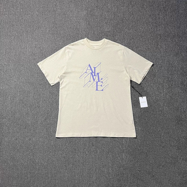 Aimé Leon Dore Line Graphic Tee - Cream Hover Image