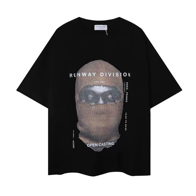 IH NOM UH NIT Runway Division Mask Graphic Tee - Black Hover Image