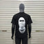 IH NOM UH NIT Textured Mask Pearl Tee - Black