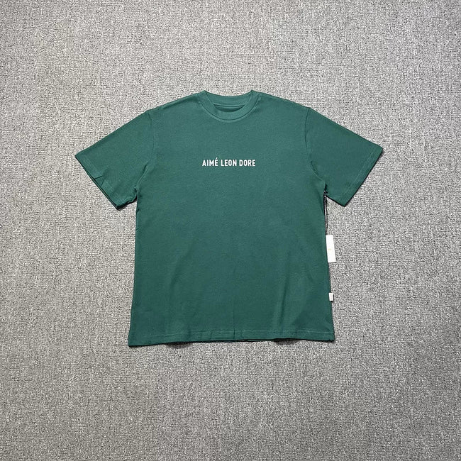 Aimé Leon Dore Small Chest Logo Tee - Forest Green Hover Image