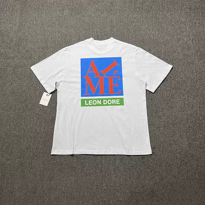 Aimé Leon Dore Box Logo Graphic Tee - White