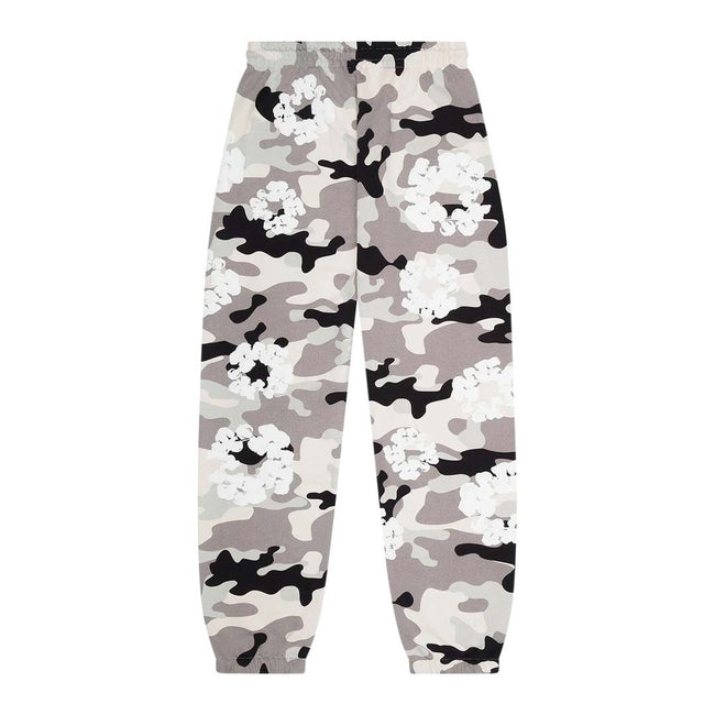 Denim Tears Wreath Sweatpant 'White Camo' Main Image