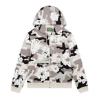 Denim Tears Wreath Zip Hoodie 'White Camo'