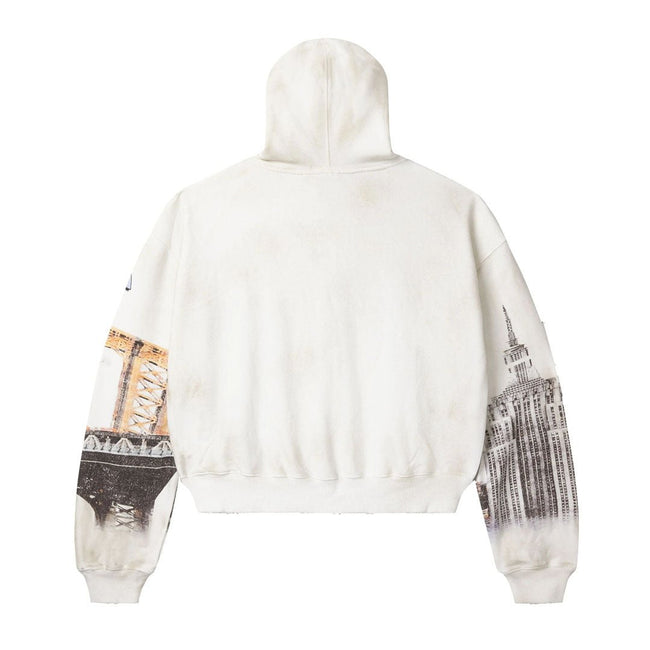 Vale Forever NYC Zip Up Hoodie White Hover Image